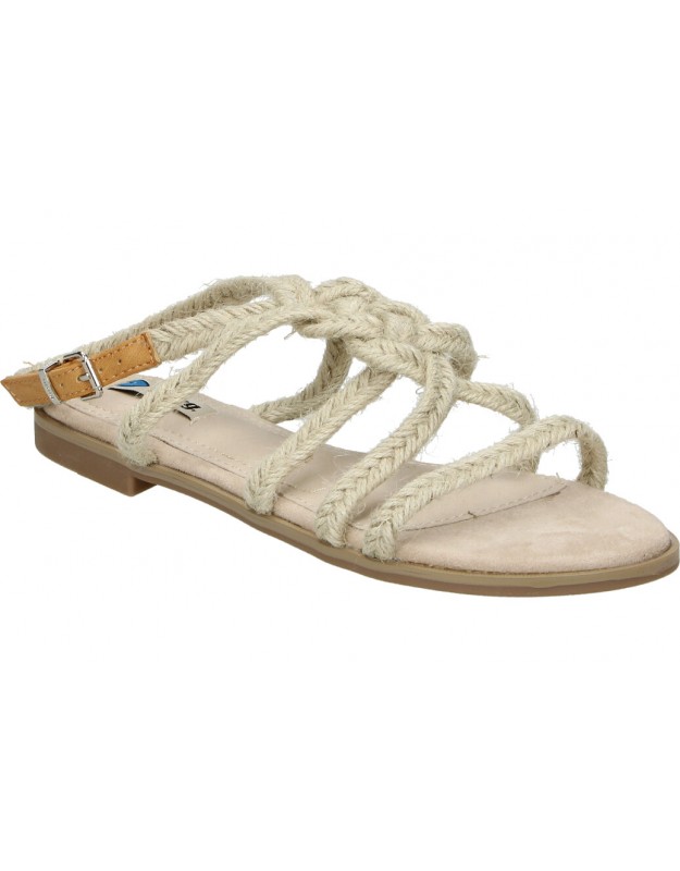 Sandalias beige de mujer Mustang 51037