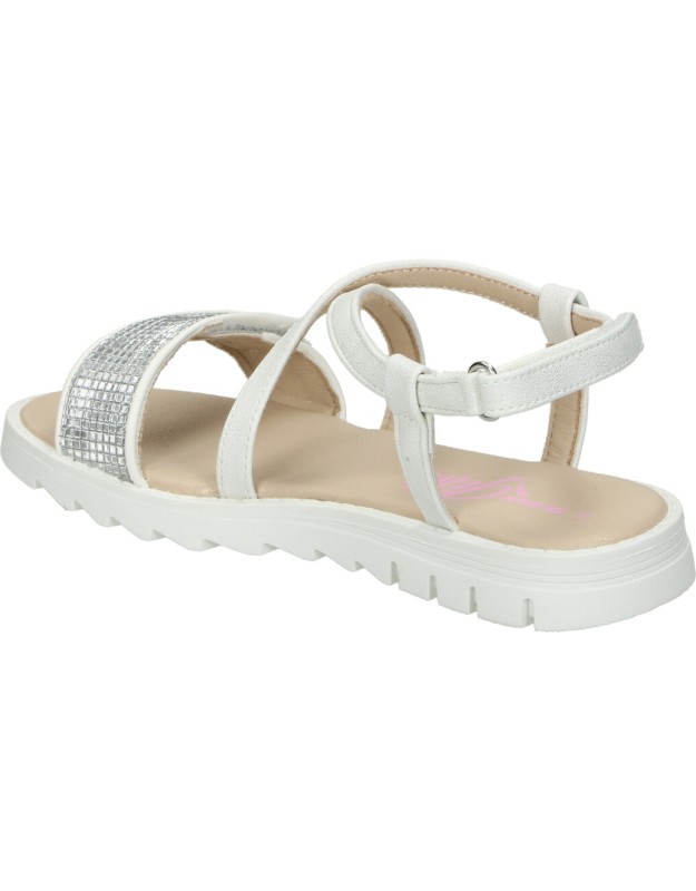 Sandalias blancas cruzadas para niña BEPPI