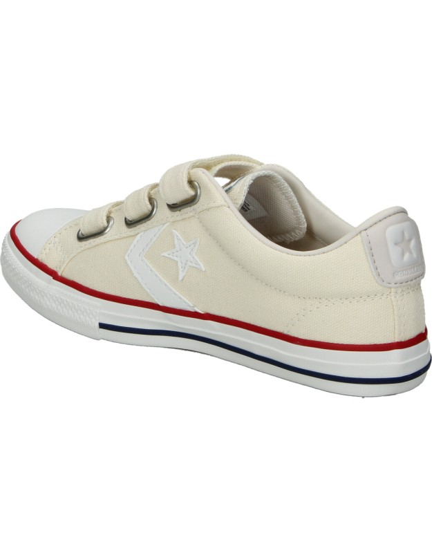 Zapatillas con velcro crema CONVERSE