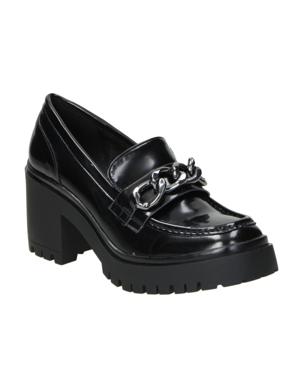 Zapatos negros suela track Stay