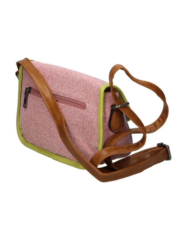 Bolso bandolera rosa DIVANCCI M77275