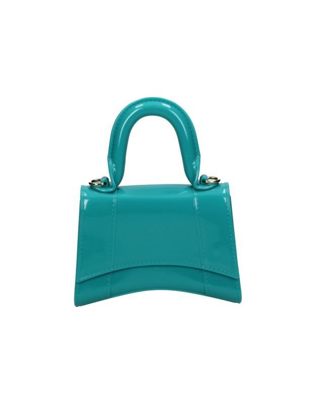 Bolso con asa mini verde