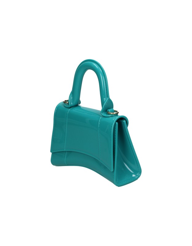 Bolso con asa mini verde