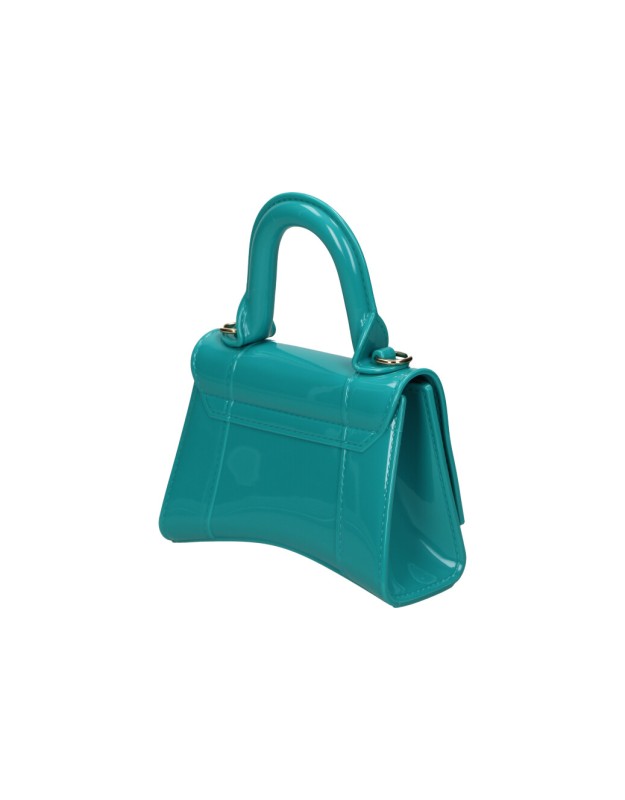 Bolso con asa mini verde