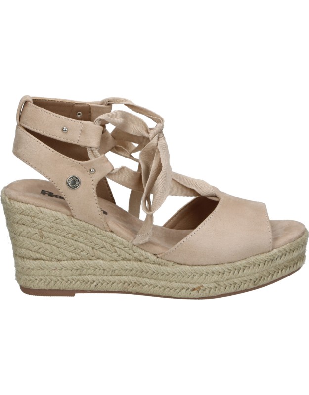 REFRESH beige 170771 sandalias para mujer