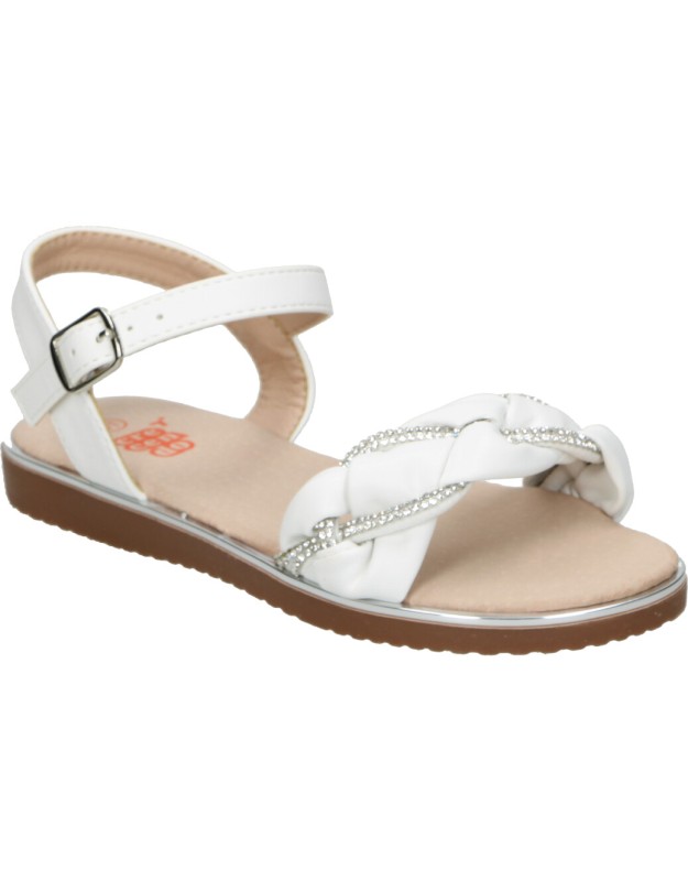 Sandalias blancas Crecendo 2313