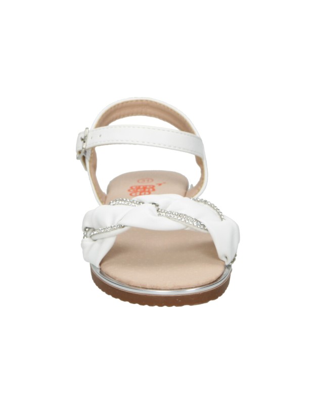 Sandalias blancas Crecendo 2313