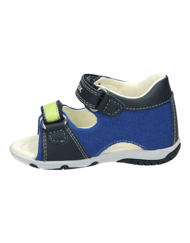 Sandalias geox b82l8a azul para niño
