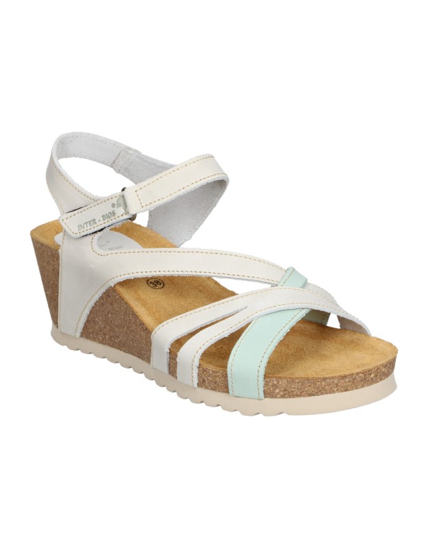 Sandalias para mujer INTERBIOS 5633 gris