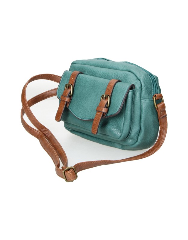 Bolso bandolera azul SARA BAGS shx230126
