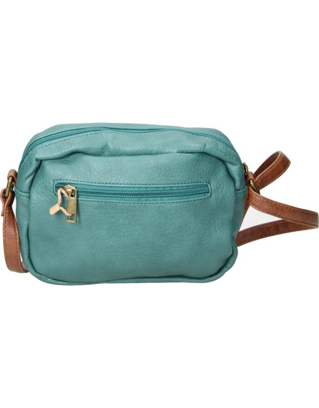 Bolso bandolera azul SARA BAGS shx230126