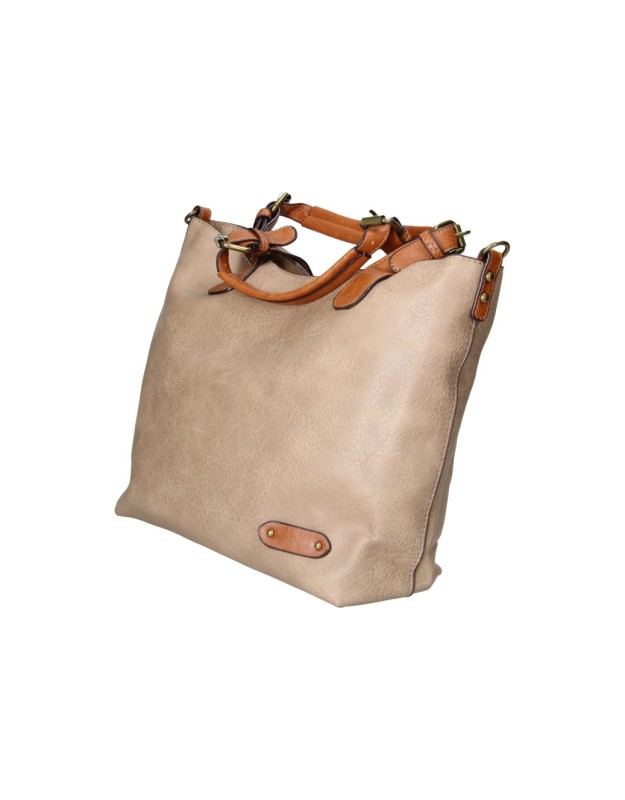 Bolso taupe SARA BAGS sxx607-3
