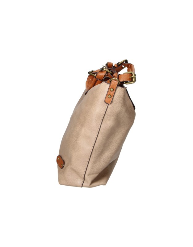 Bolso taupe SARA BAGS sxx607-3