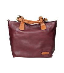Bolso burdeos SARA BAGS sxx607-3