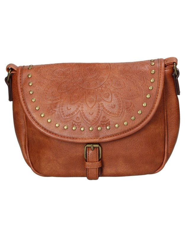 Bolso bandolera SARA BAGS sny230138 marrón