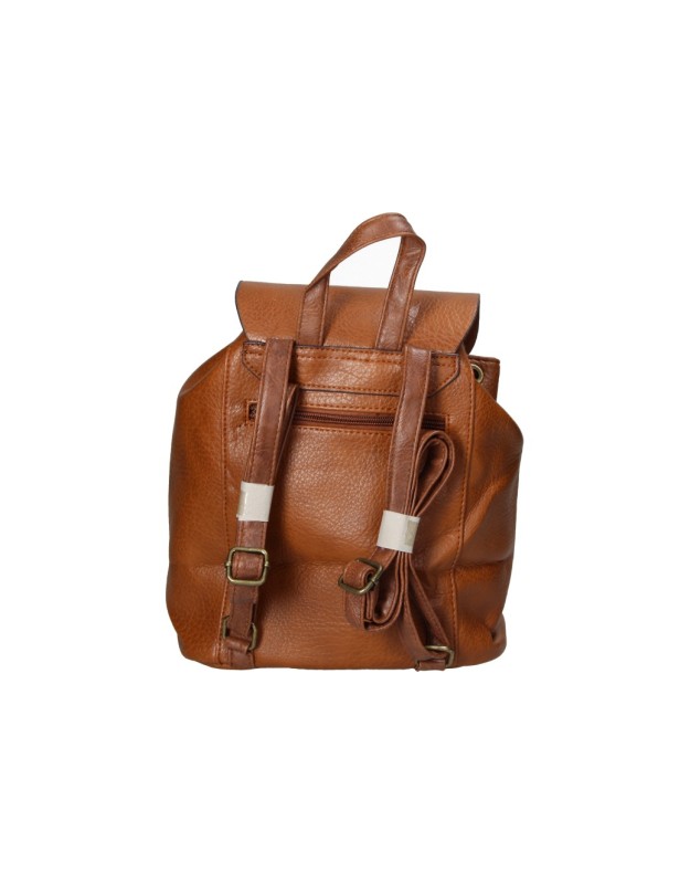 Mochila marrón SARA BAGS sny230130