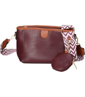 Bolso bandolera CHENSON 9539-6 granate