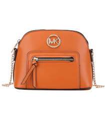 Bolso bandolera MICHELE D55112 color cuero
