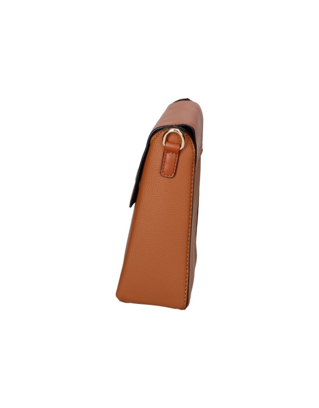 Bolso bandolera MICHELE D55122 color cuero