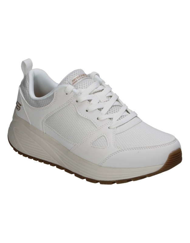 Zapatillas color blanco de sneaker SKECHERS 117268-ofwt