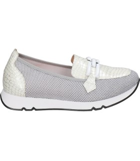 Zapatos para mujer plana DOCTOR CUTILLAS 82555 en blanco