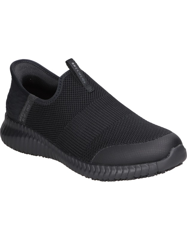 Zapatillas color negro de de trabajo SKECHERS 108127ec-blk