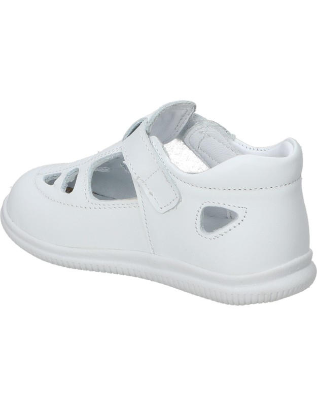 Sandalias para bebé CRECENDO soft12 blanco