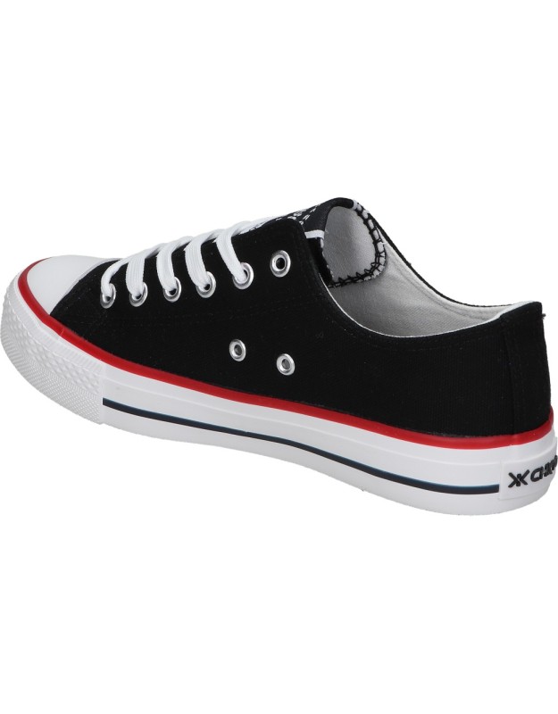 Zapatillas para mujer plana CHK10 city 15 en negro