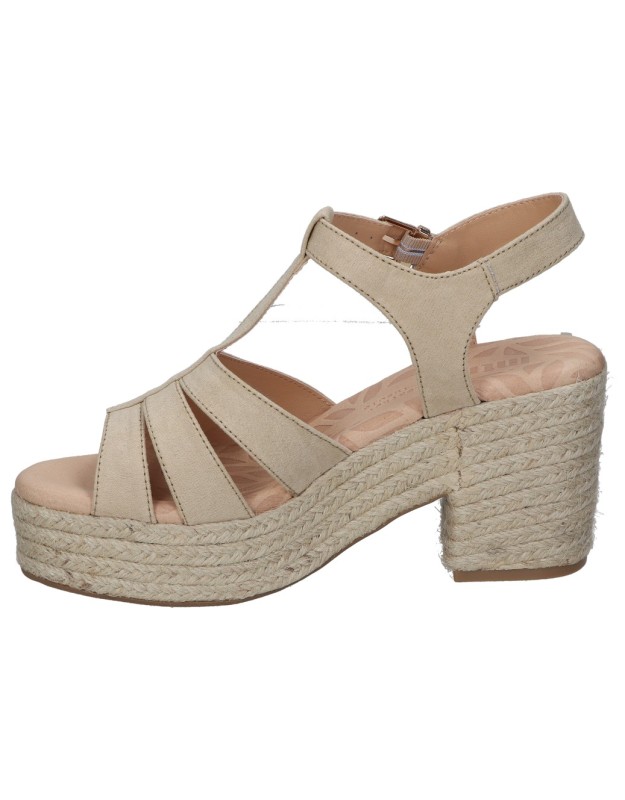 Sandalias para mujer MUSTANG MTNG beige 51820
