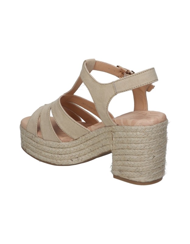 Sandalias para mujer MUSTANG MTNG beige 51820