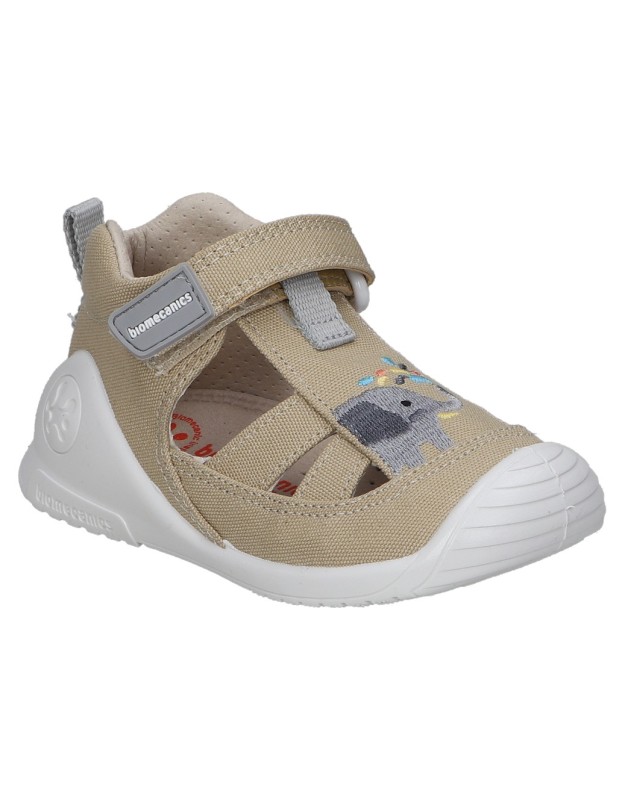 Sandalias para bebé BIOMECANICS 242183b beige