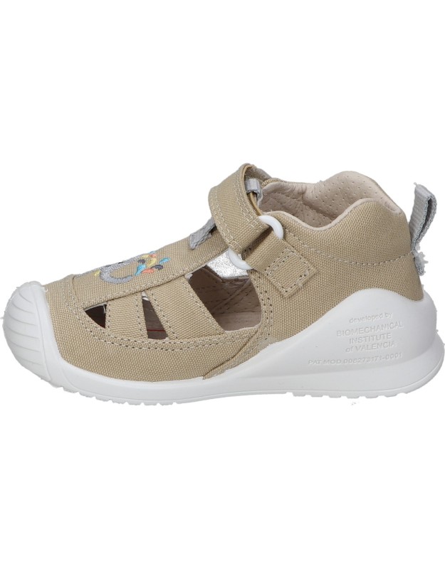Sandalias para bebé BIOMECANICS 242183b beige
