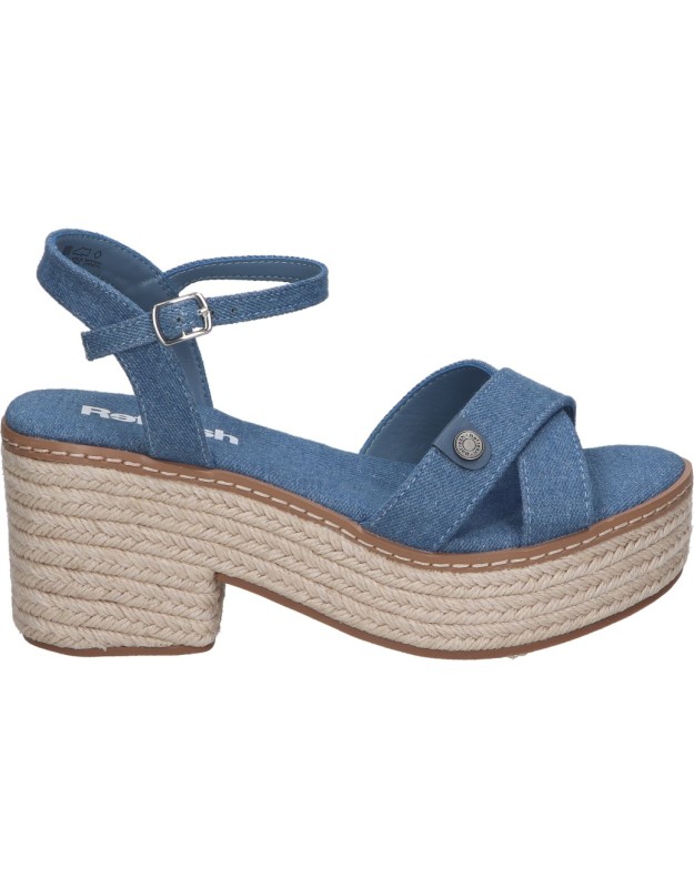 Sandalias color azul de yutes REFRESH 171932