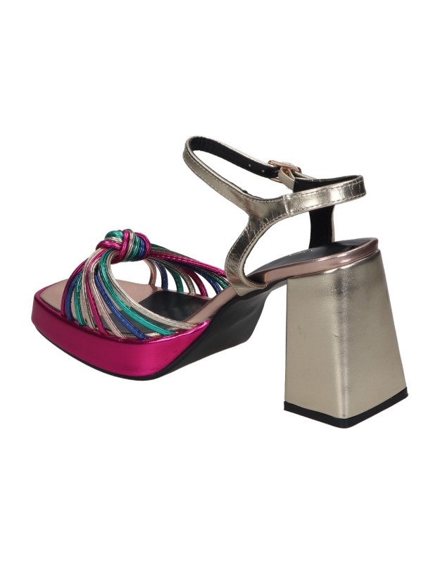 Sandalias con tacón RODRIBLAN JM747 multicolor