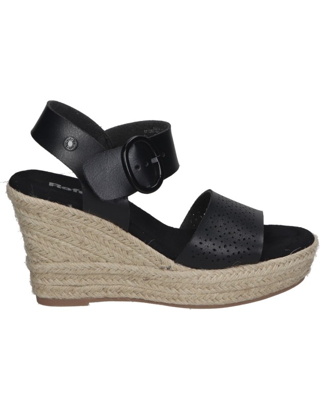 REFRESH negro 171880 sandalias para mujer