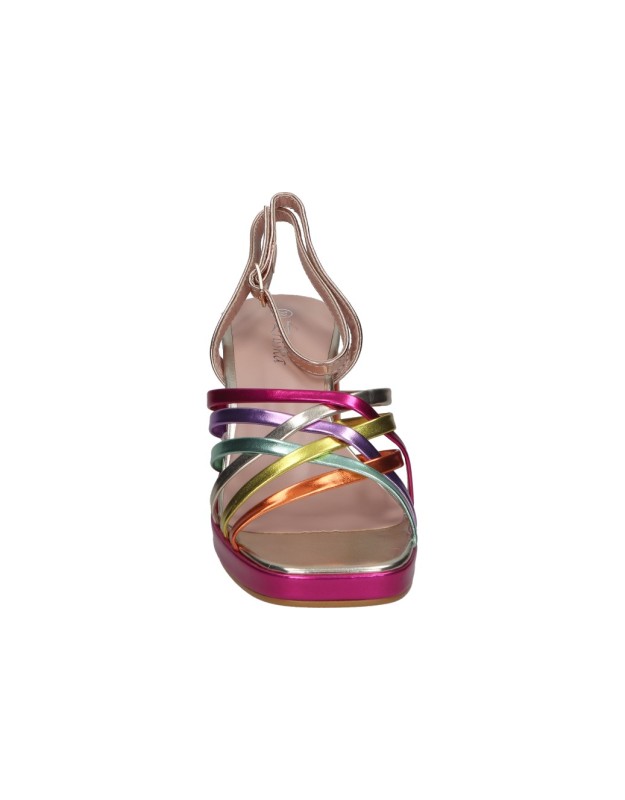 Sandalias de tacón POLKA 290 multicolor