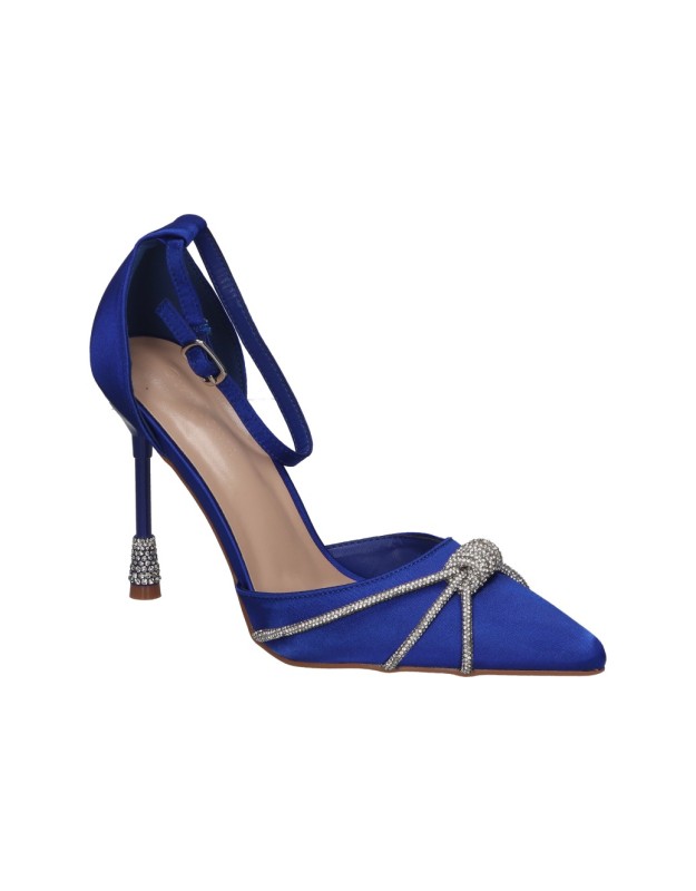 Zapatos con tacón POLKA 319 azules