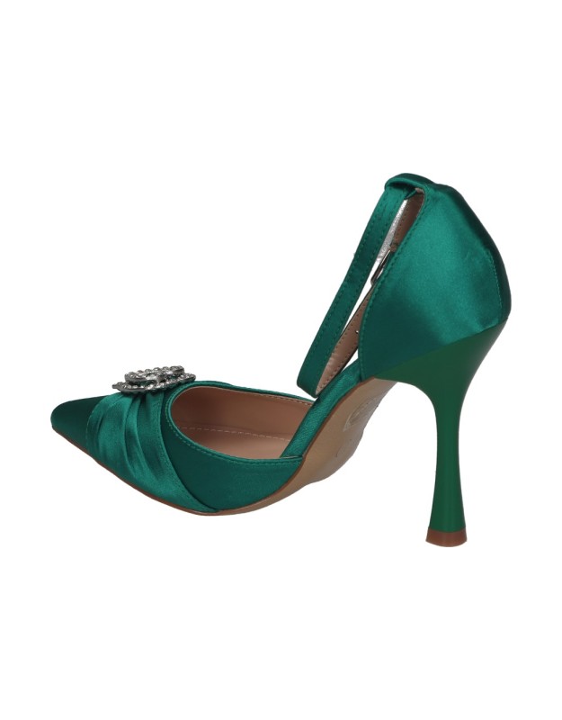 Zapatos con tacón POLKA 316 verdes