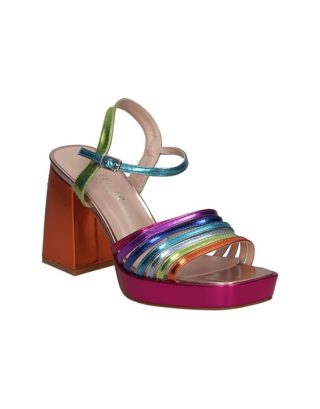 Sandalias de tacón POLKA 165 multicolor