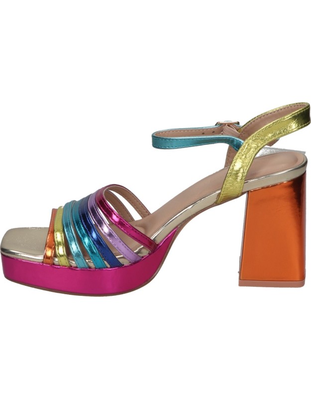Sandalias de tacón POLKA 352 multicolor
