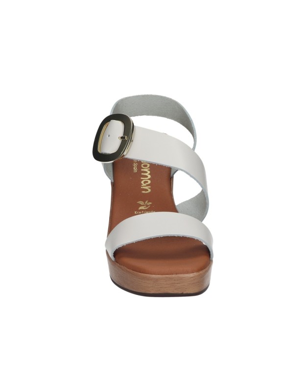 Sandalias de tacón SPARWOMAN 5395 blancas