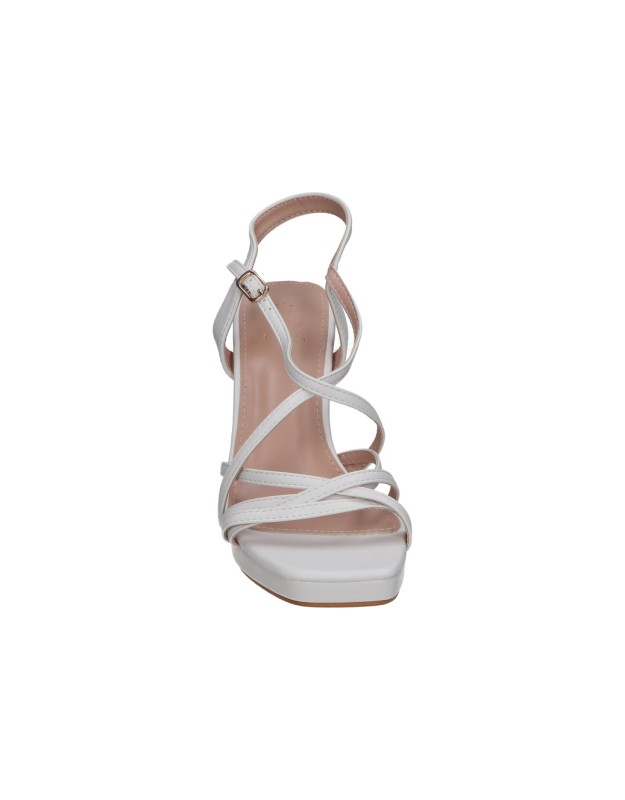 POLKA blanco 227 sandalias para mujer