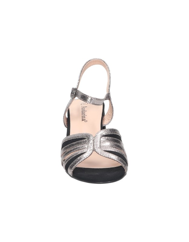 Sandalias evento negras POLKA 202