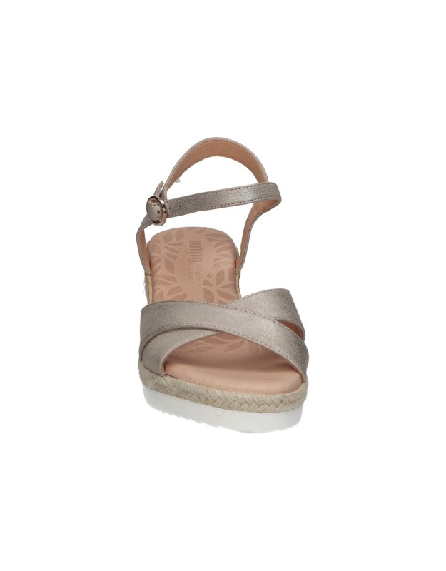MUSTANG MTNG dorado 59715 sandalias para mujer