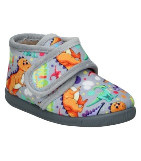Zapatillas de casa VULCA-BICHA 1041 en gris