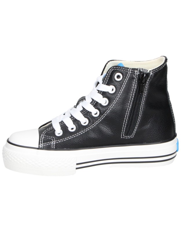 Zapatillas lonas de niña MUSTANG MTNG 81194 color negro