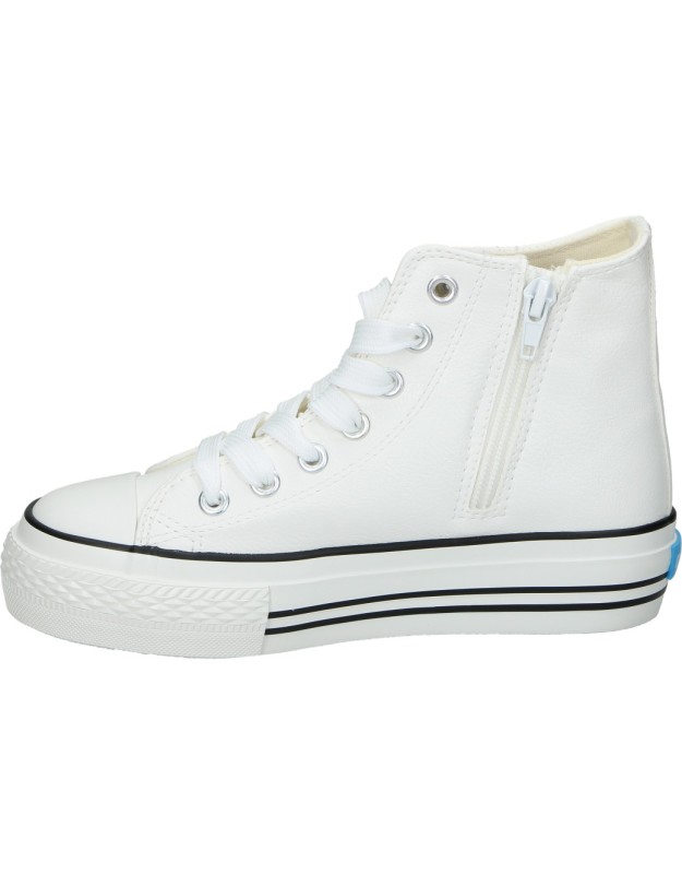 Zapatillas para niña plataforma MUSTANG MTNG 81194 en blanco