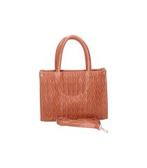 Bolso con asas marrón MIA LAROUGE G824