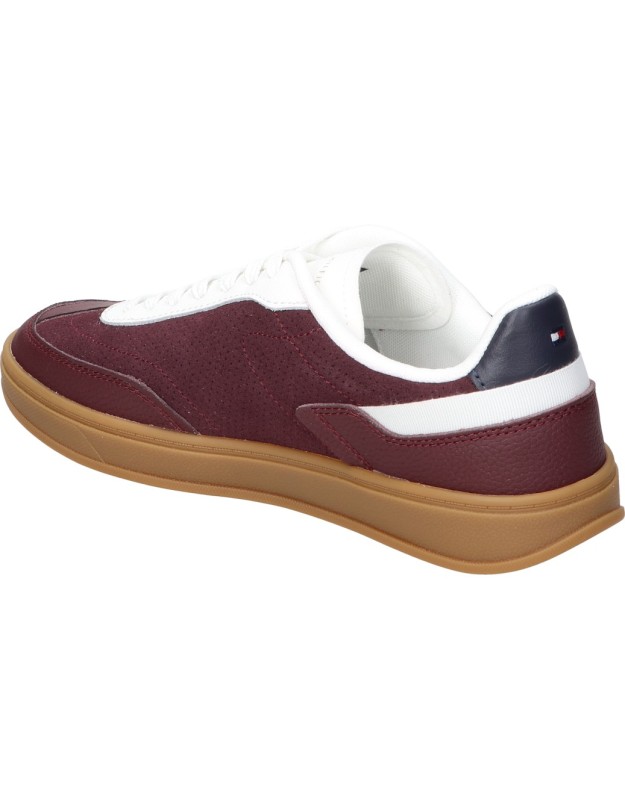 Zapatillas burdeos TOMMY HILFIGER fw0fw083800kp