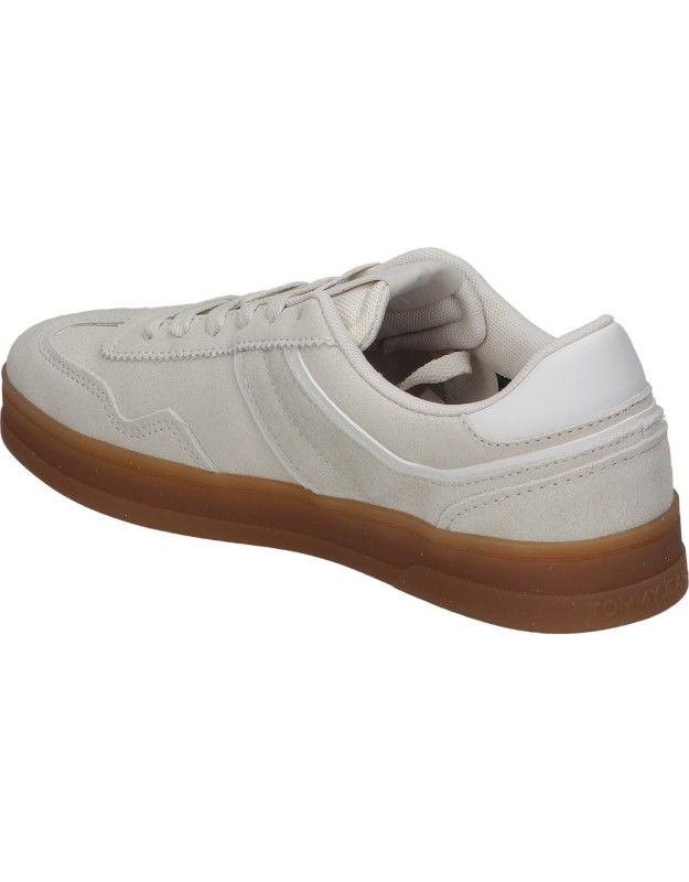 Zapatillas sneaker de mujer TOMMY HILFIGER en0en02696acg color beige